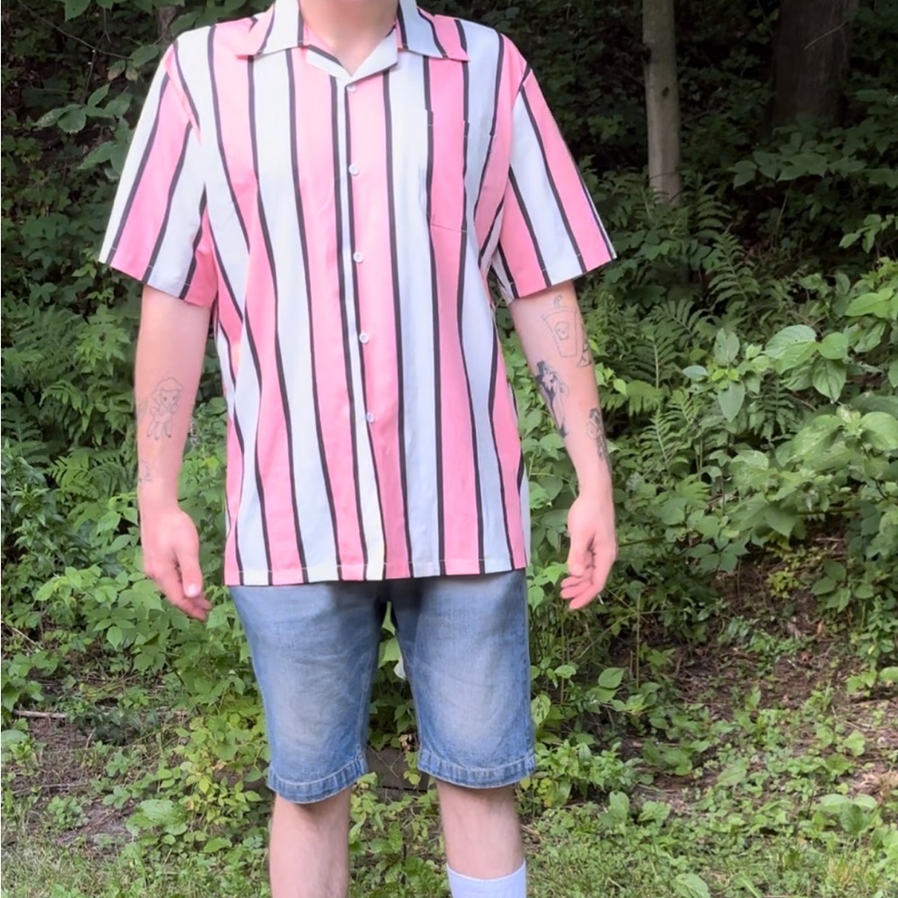 Bowling shirt, really light and soft